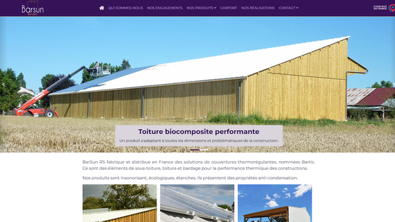 Nouveau site internet de BarSun RS