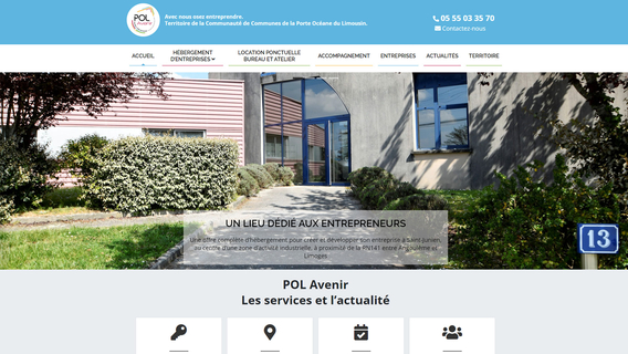 Site Internet de POL Avenir