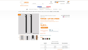 Page produit Pro avec prix par paliers