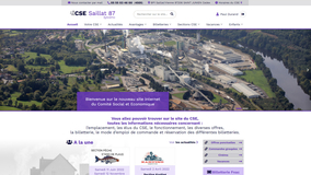 Page d'accueil salarié