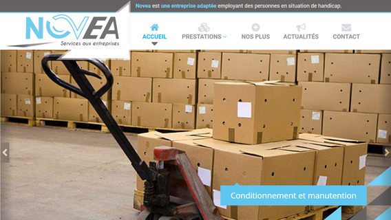 Site Internet de Novea services